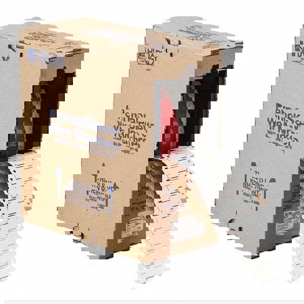 Label Maker Label: White, Polyolefin, 1,000 per Roll